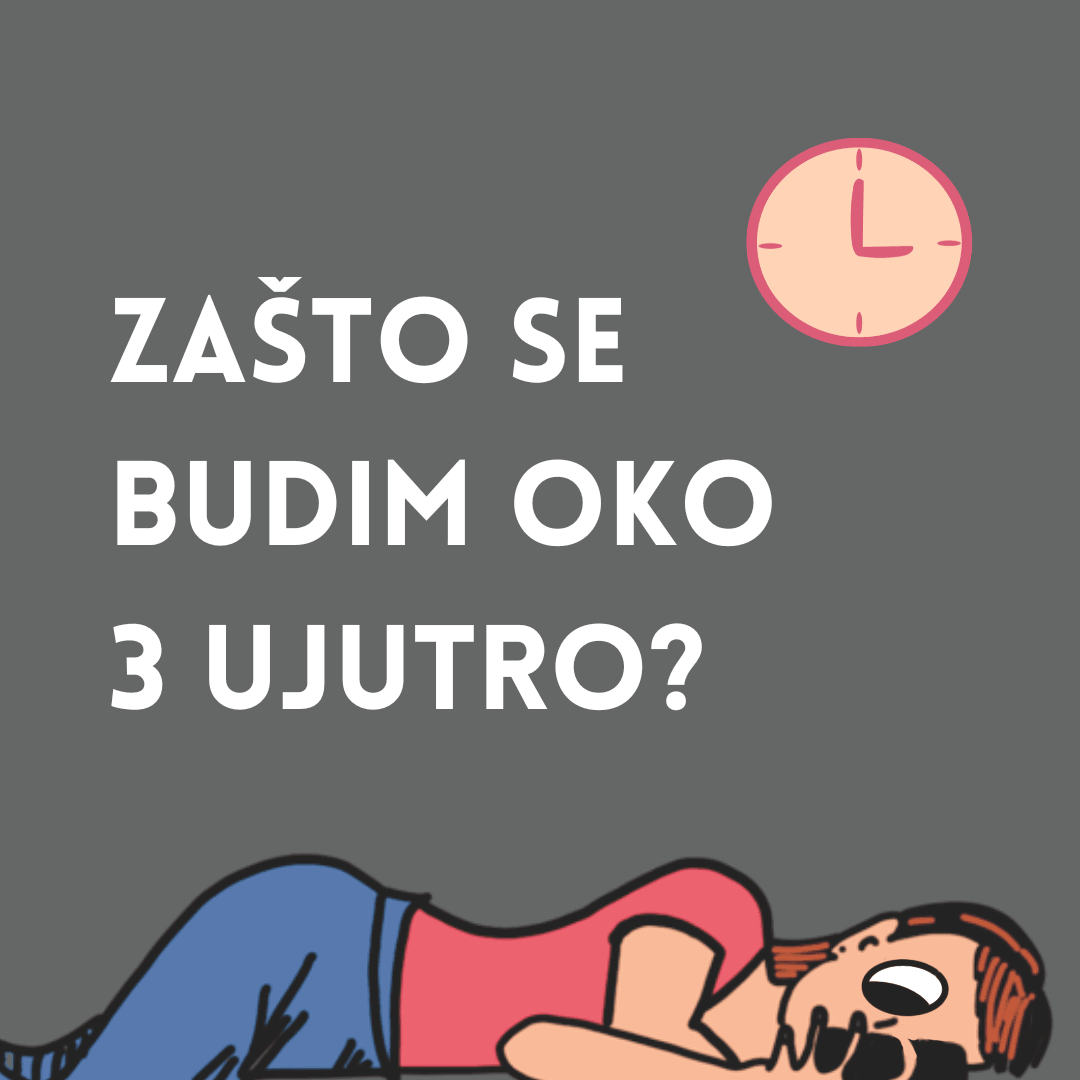 Zašto se budim oko 3 ujutro? - Rainbow Duga