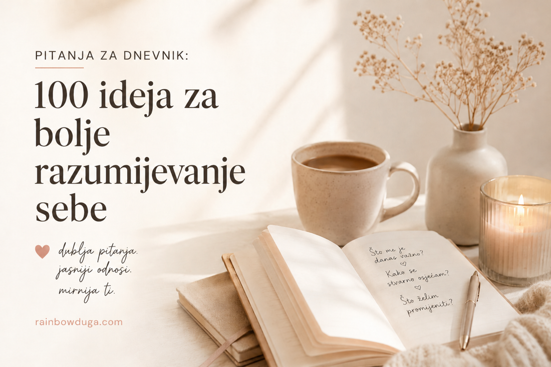 Pitanja za dnevnik: 100 ideja za bolje razumijevanje sebe