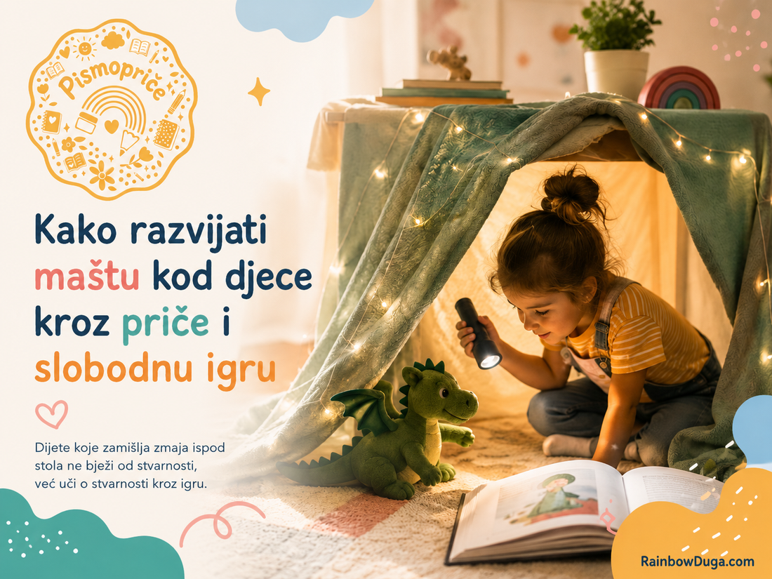 Kako razvijati maštu kod djece kroz priče i slobodnu igru
