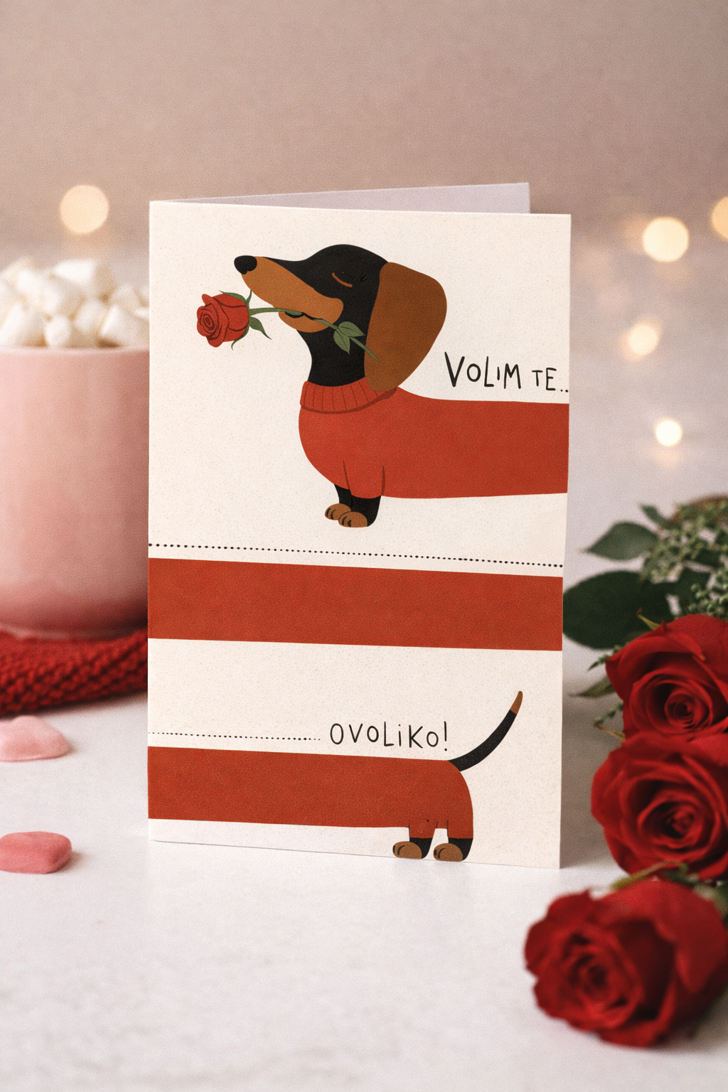 Volim te ovolikooo - Čestitka za Valentinovo