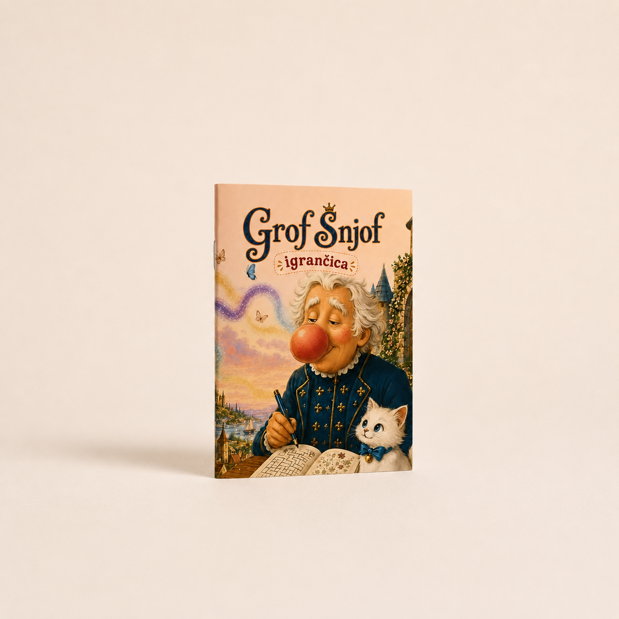 Grof Šnjof - mala slikovnica i igrančica
