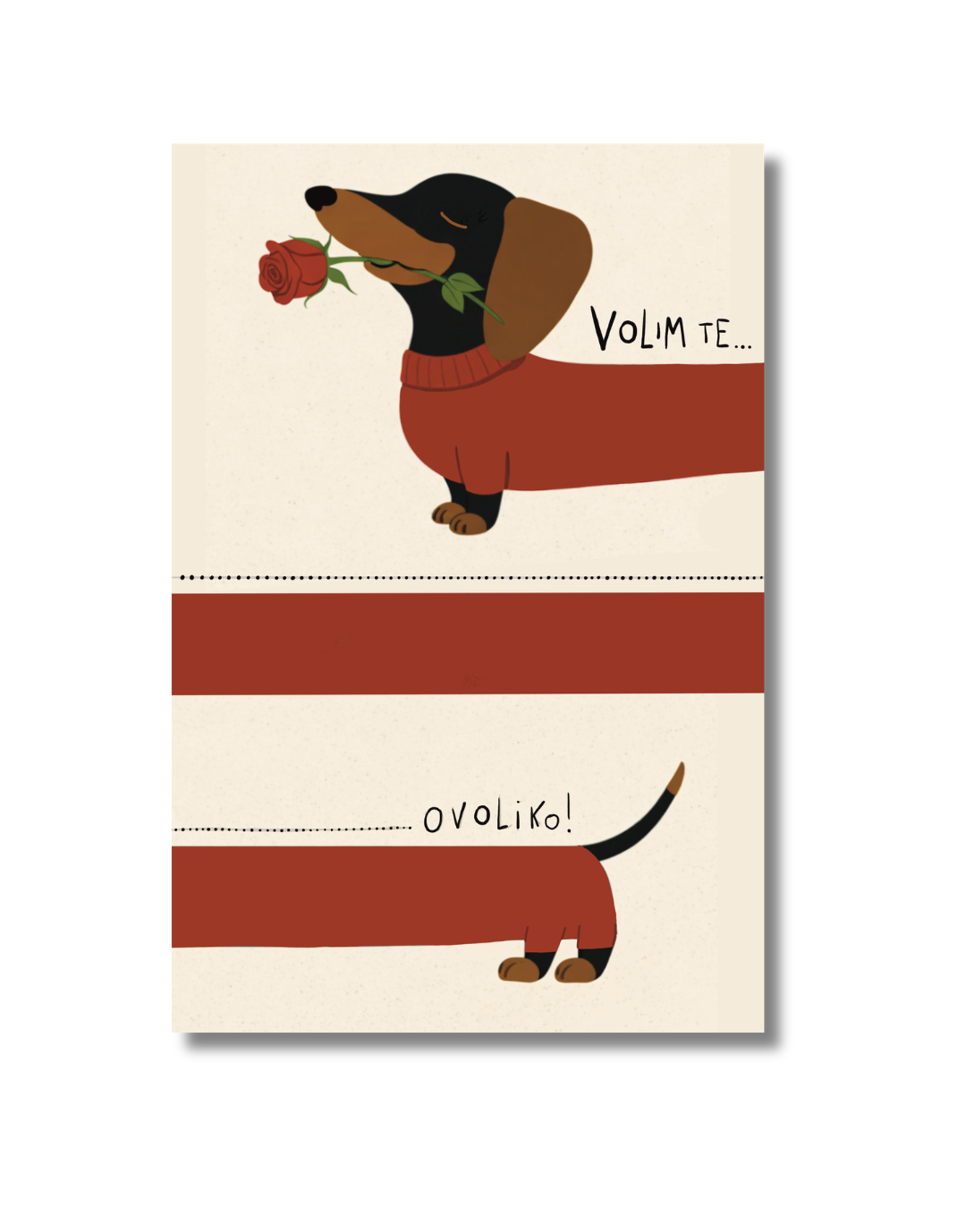 Volim te ovolikooo - Čestitka za Valentinovo