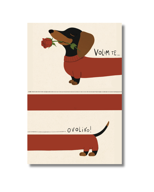 Volim te ovolikooo - Čestitka za Valentinovo