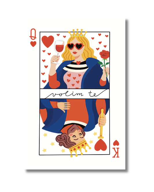 Kraljica i kralj - Čestitka za Valentinovo