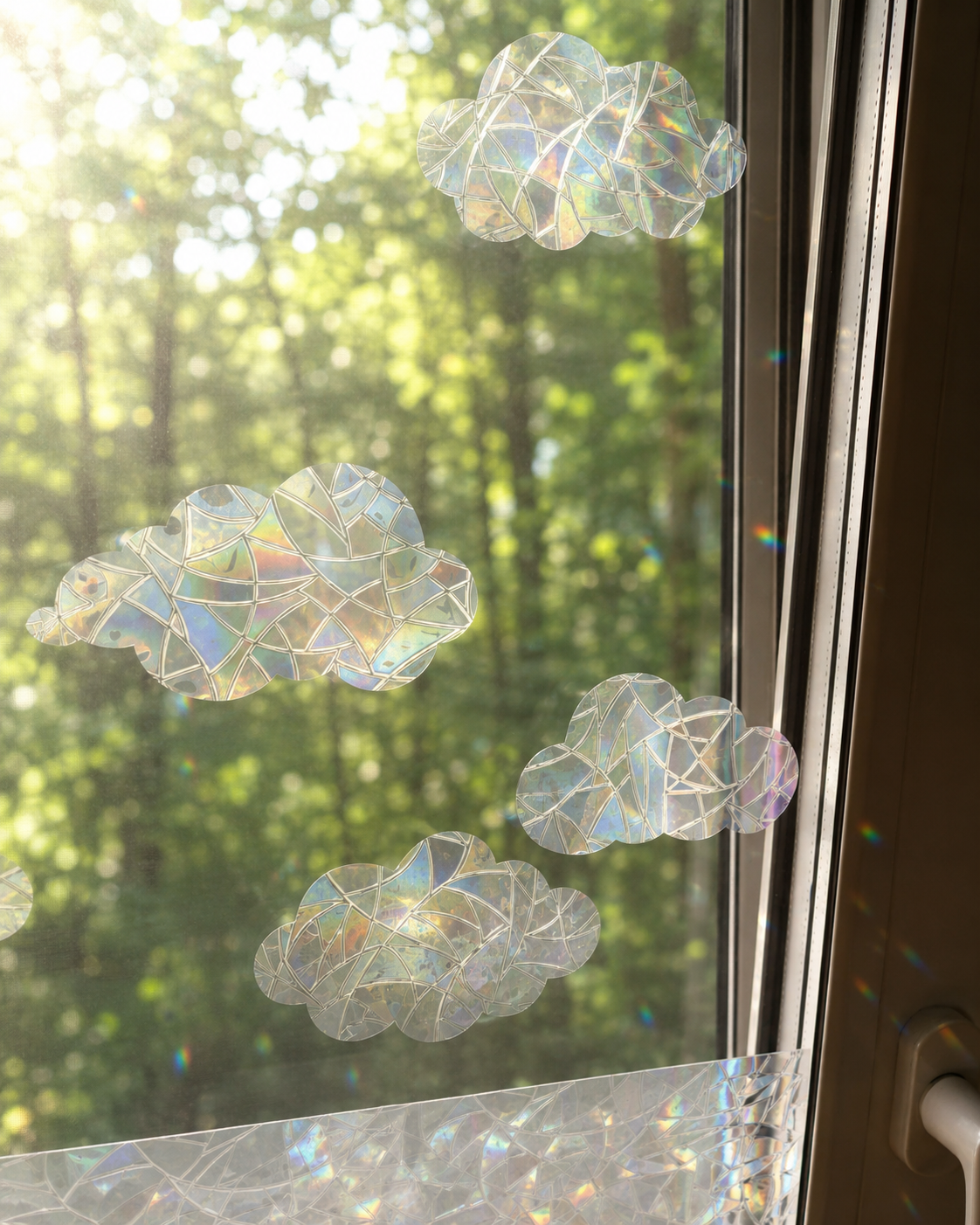 Suncohvat (Suncatcher) naljepnica - oblak